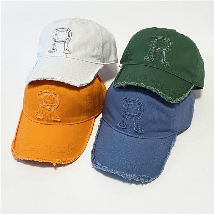 Women's Distressed Embroidered Baseball Cap Stornfield