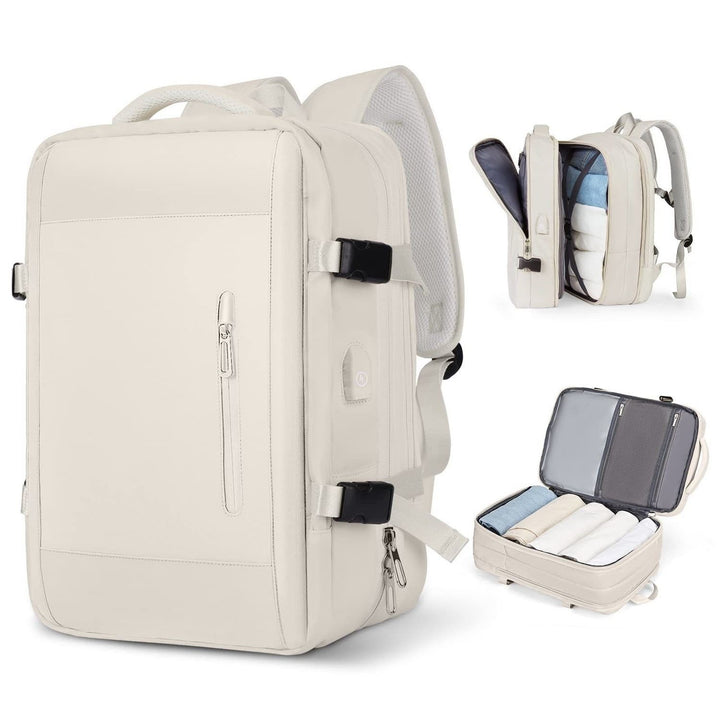 Multifunctional Laptop Backpack with USB Charging Port and Water-Repellent Material Stornfield