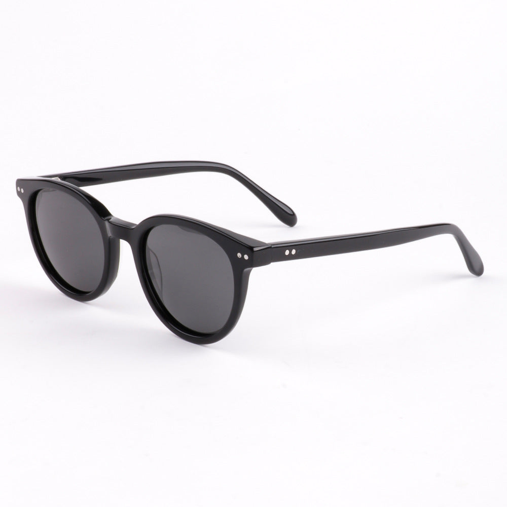 Women's fashionable sunglasses with an elegant, transparent frame and high-grade UV protection Stornfield