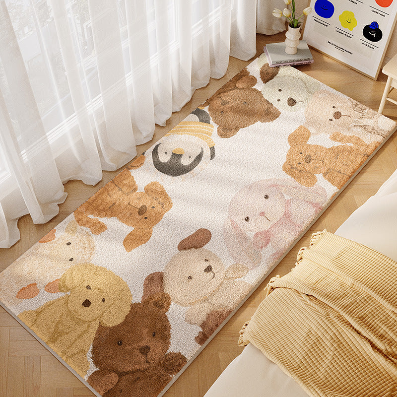 Playful Animal-Themed Runner Mat Stornfield