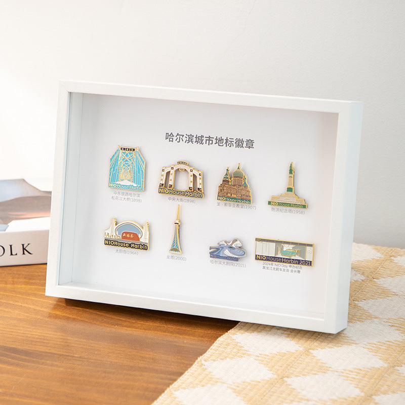 Decorative Travel Souvenir Pin Display Frame