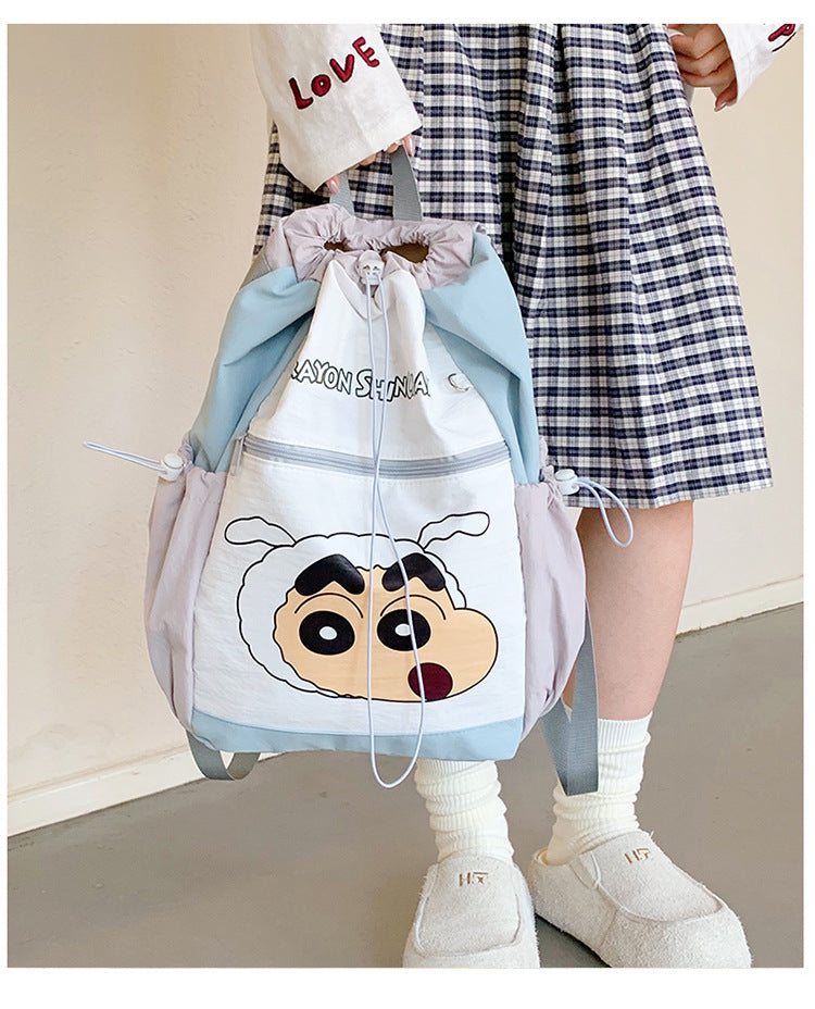 Cartoon Character Drawstring Backpack Stornfield