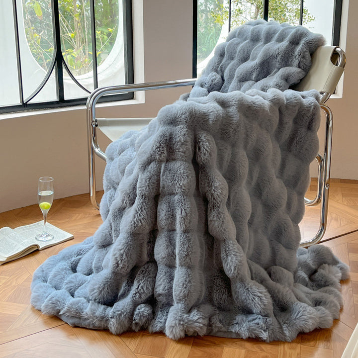 Luxurious Textured Soft Throw Blanket Stornfield