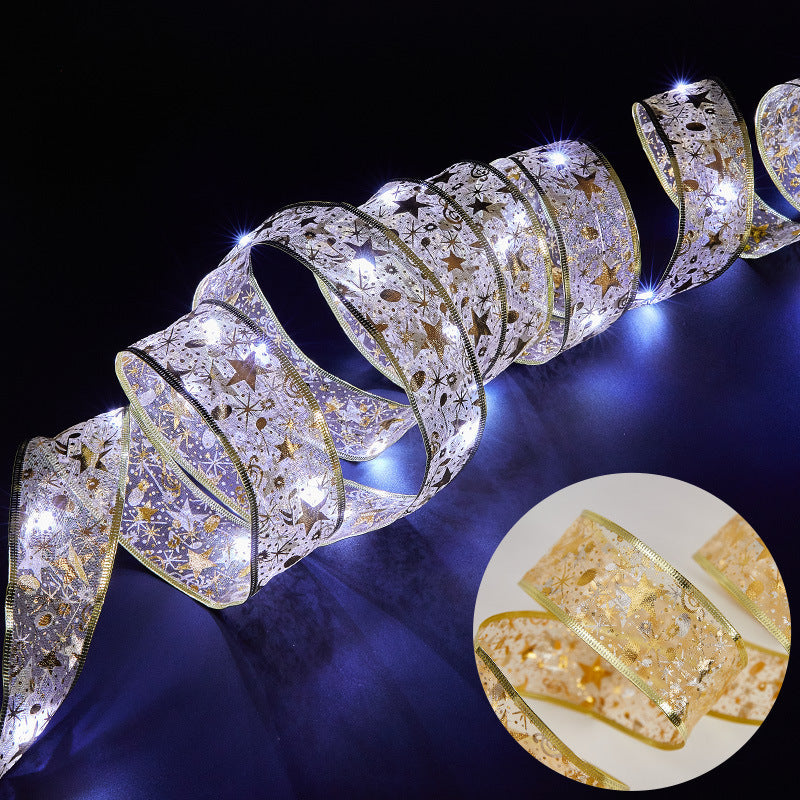 LED Decorative Ribbon with Festive Design Stornfield