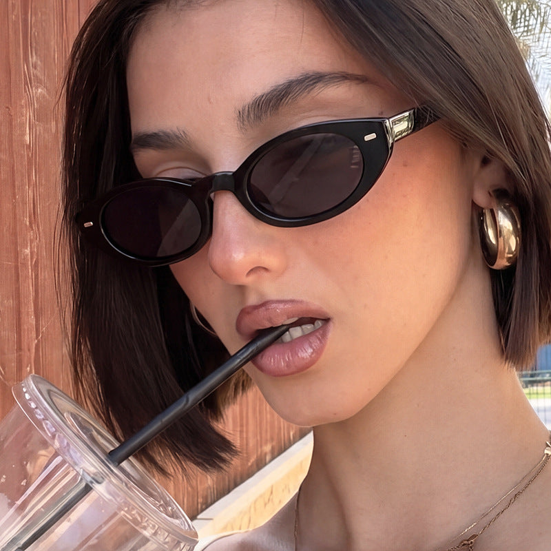 Women's Cat-Eye Sunglasses with Modern Transparent Frame Stornfield