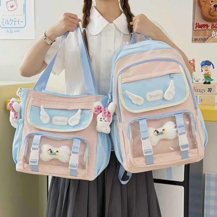 Multi-Pocket Transparent Backpack Stornfield