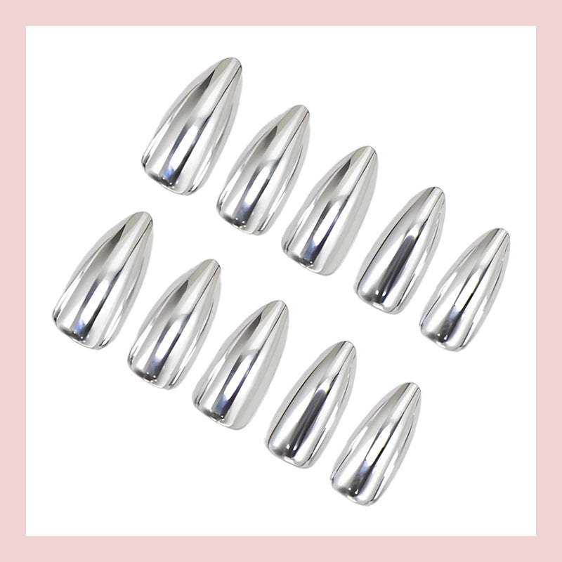 Acrylic nail set with elegant shape and shine Stornfield