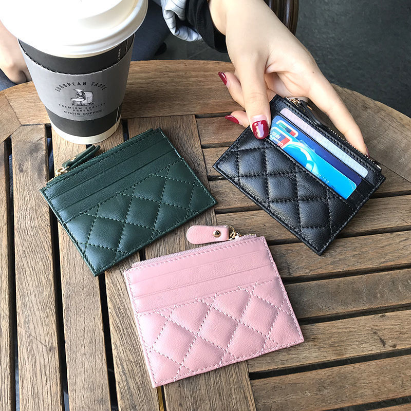 Quilted Leather Cardholder