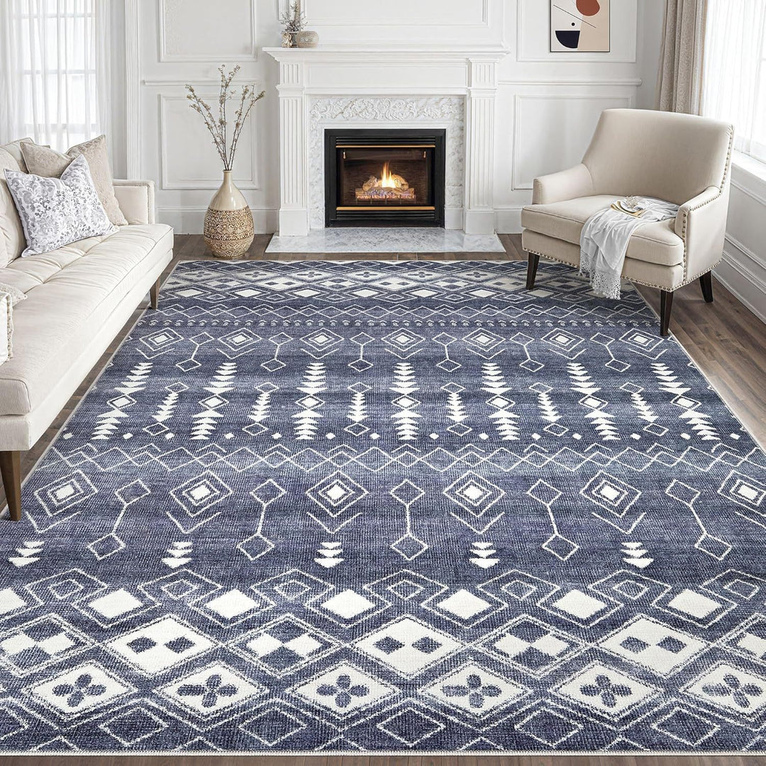 Geometric Pattern Area Rug