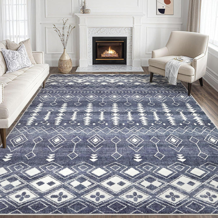Geometric Pattern Area Rug