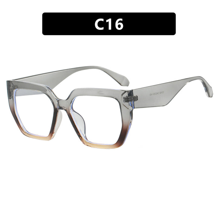 Women's geometric glasses in stylish tortoiseshell pattern Stornfield