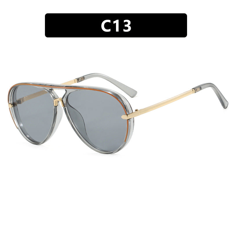 Women's fashion pilot sunglasses with elegant metal accents Stornfield