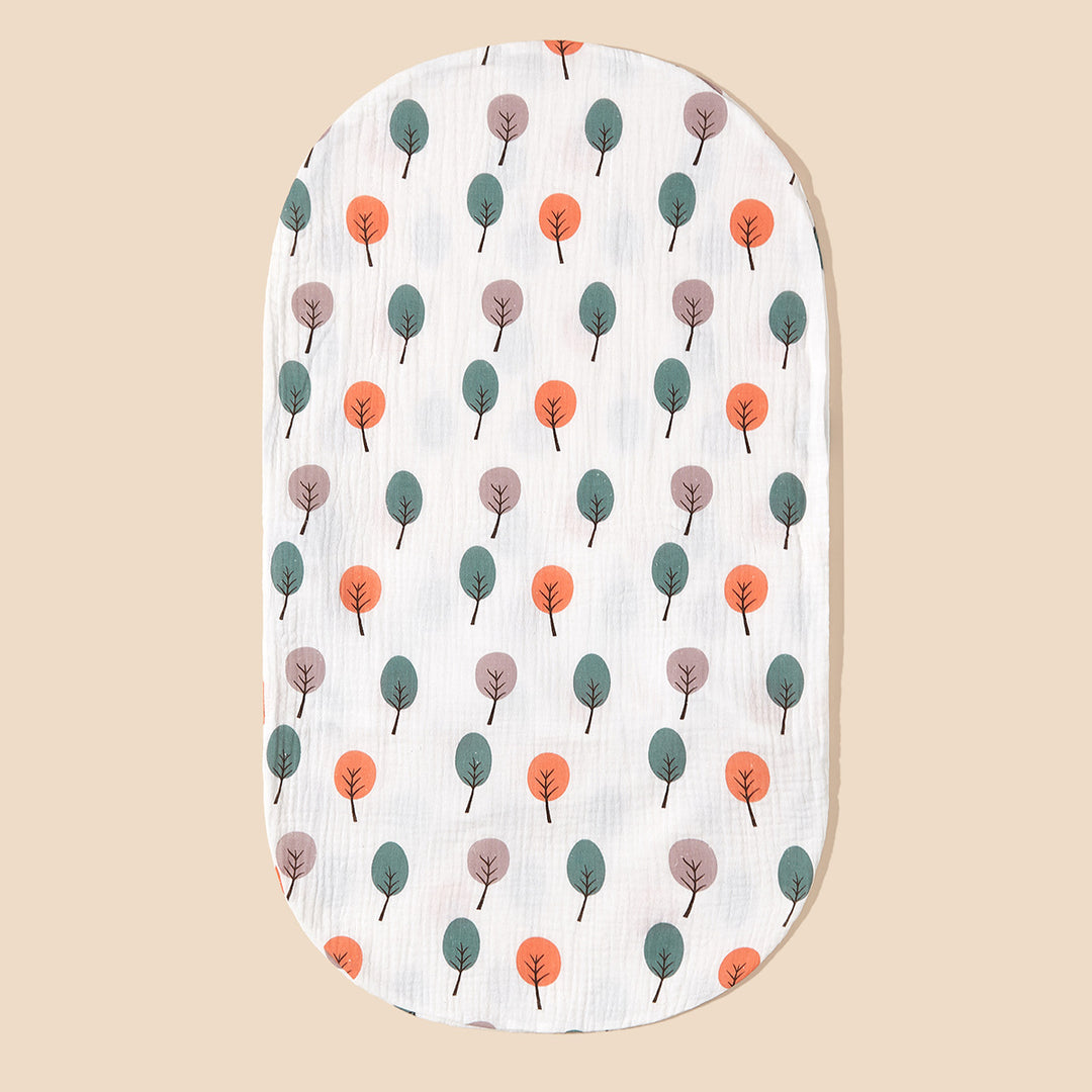 Cotton Muslin Crib Mattress Protector Stornfield