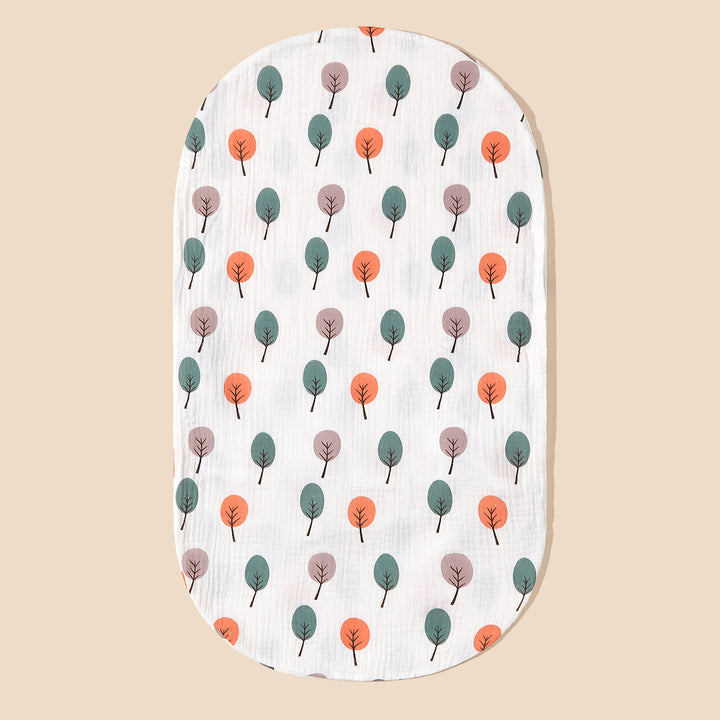 Cotton Muslin Crib Mattress Protector Stornfield