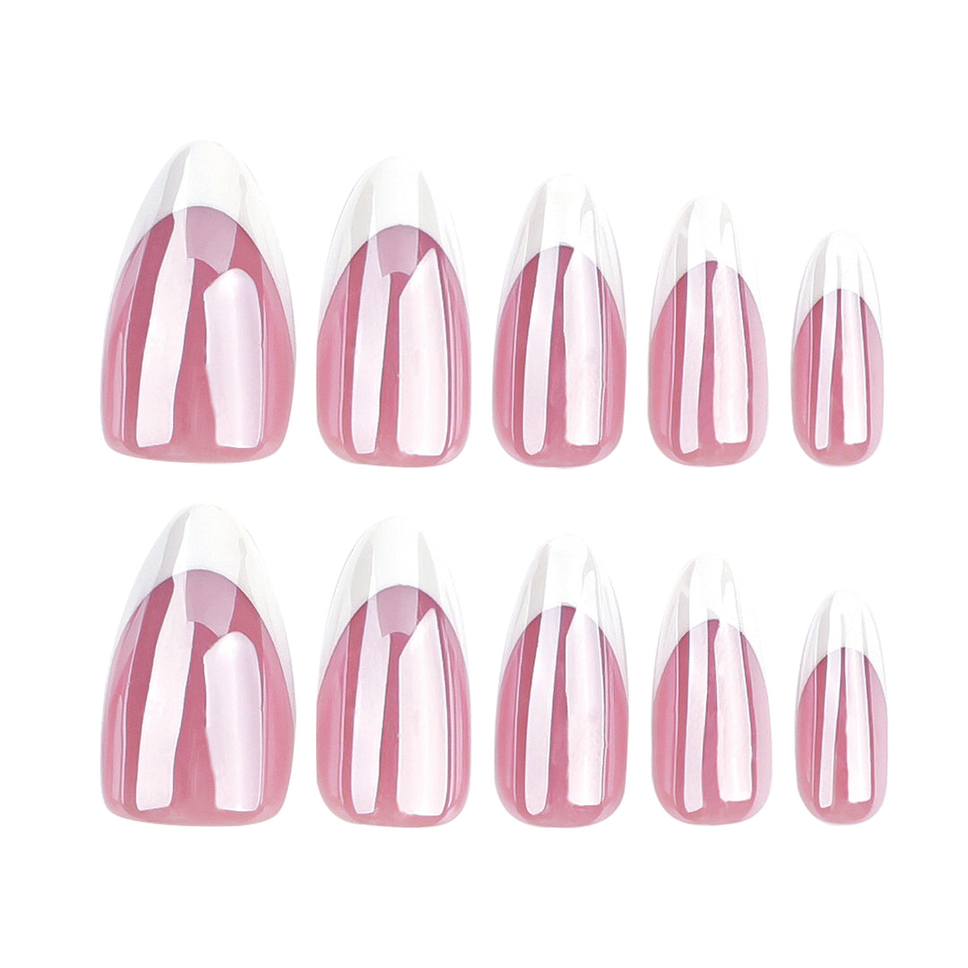 Artificial press-on nails with modern ombre effect Stornfield