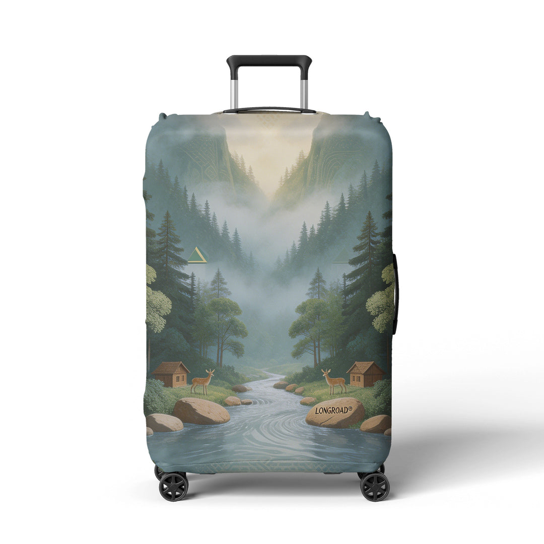 Women's suitcase cover with beach motif Stornfield