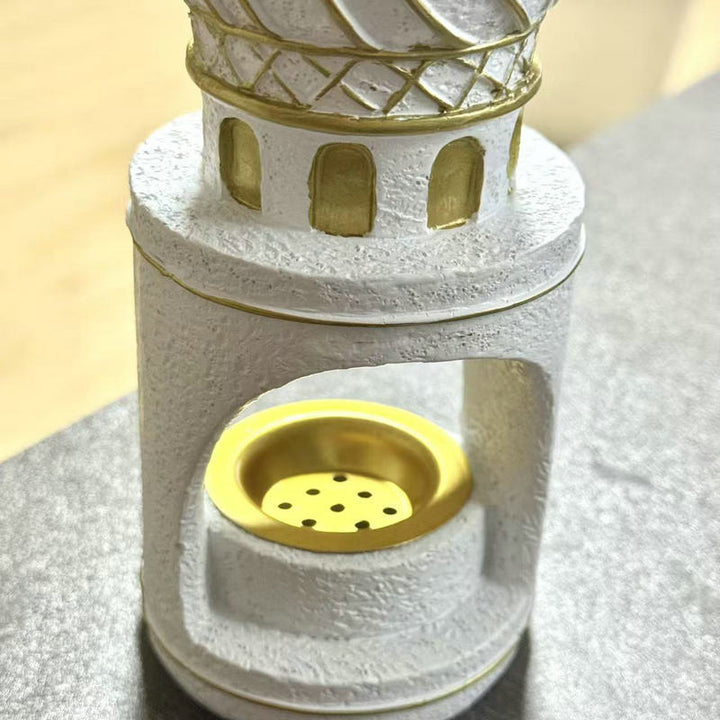 Decorative tealight holder with oriental design Stornfield