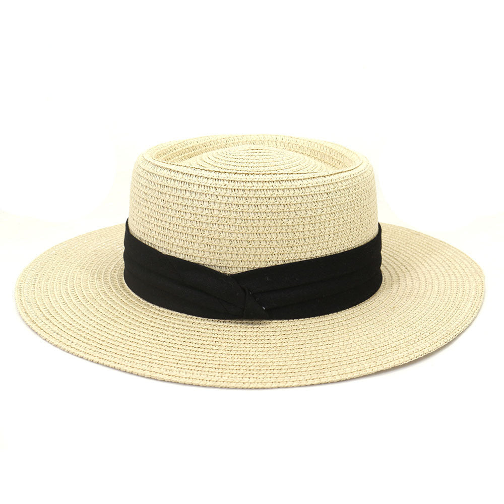 Breathable Sun Straw Boater Hat | Stornfield
