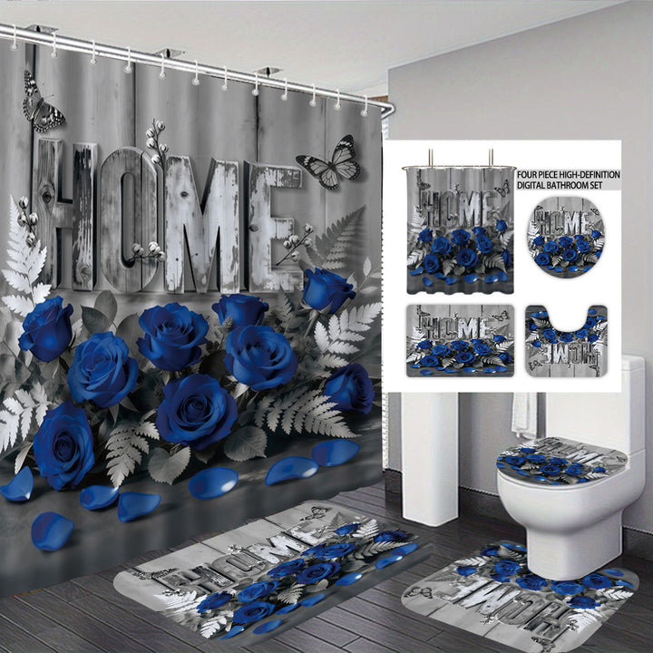 Artistic Floral Theme Bathroom Décor Set Stornfield