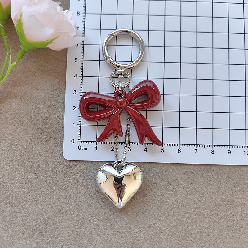 Keychain with bow and heart motif Stornfield