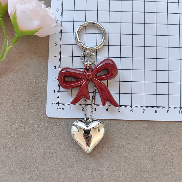 Keychain with bow and heart motif Stornfield