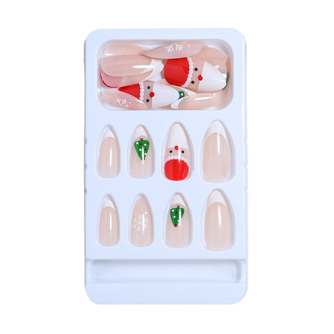 Artistic Glitter Press-On Nail Set Stornfield