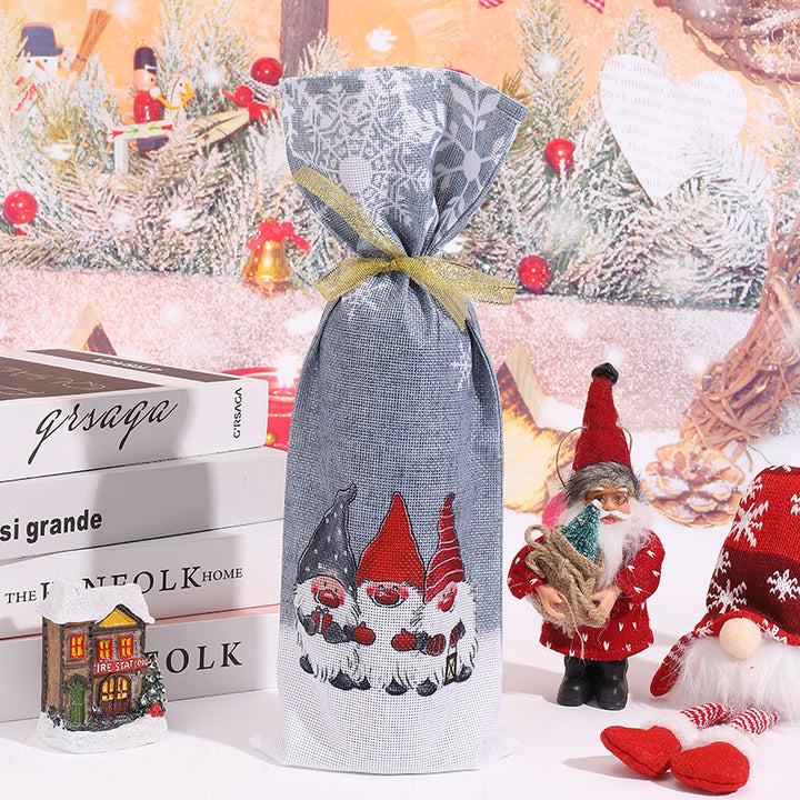 Gift bag with festive gnome motif Stornfield