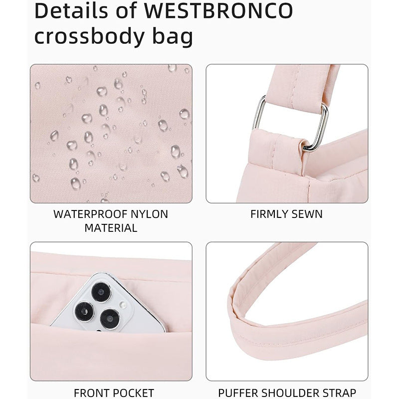 Multifunctional and Padded Shoulder Bag Stornfield
