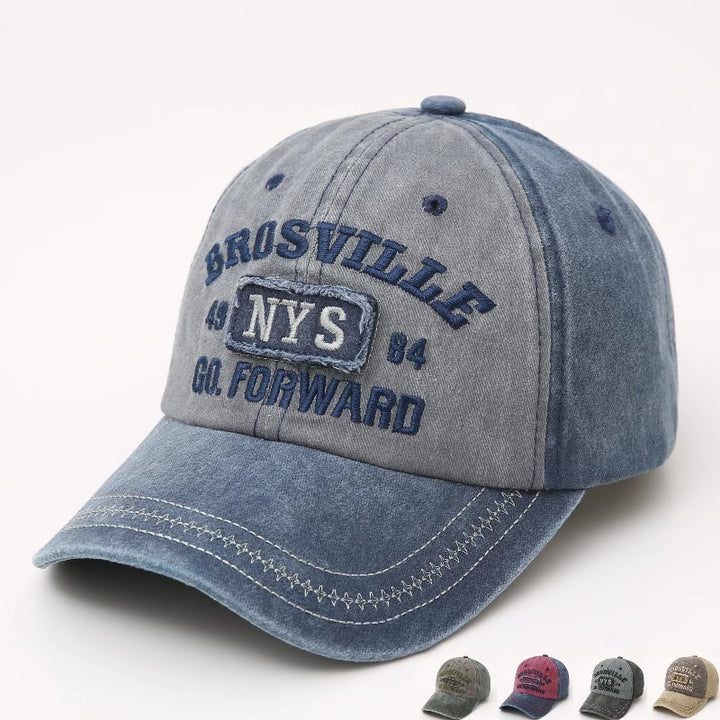Men's Vintage-Inspired Distressed Baseball Cap Stornfield 1784188194