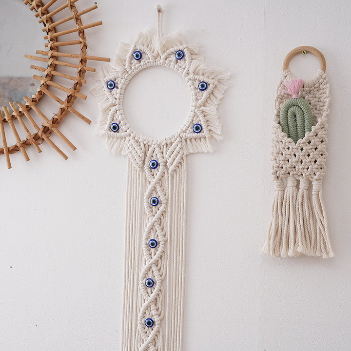 Decorative Macramé Sun-Shaped Wall Hanging Stornfield