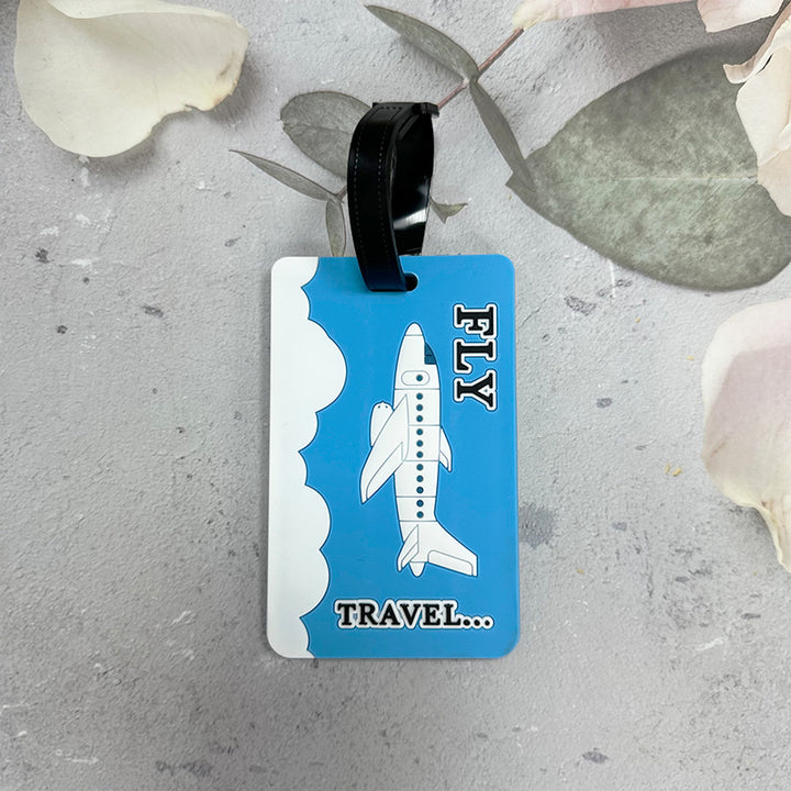 Airplane-Themed Luggage Tag Stornfield