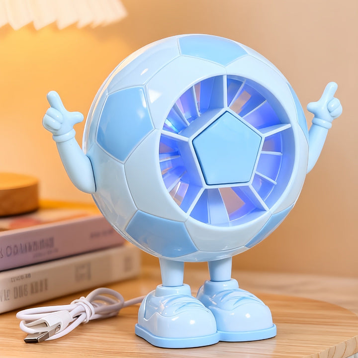 Ladies Portable Mini Hand Fan with Playful Animal Design Stornfield