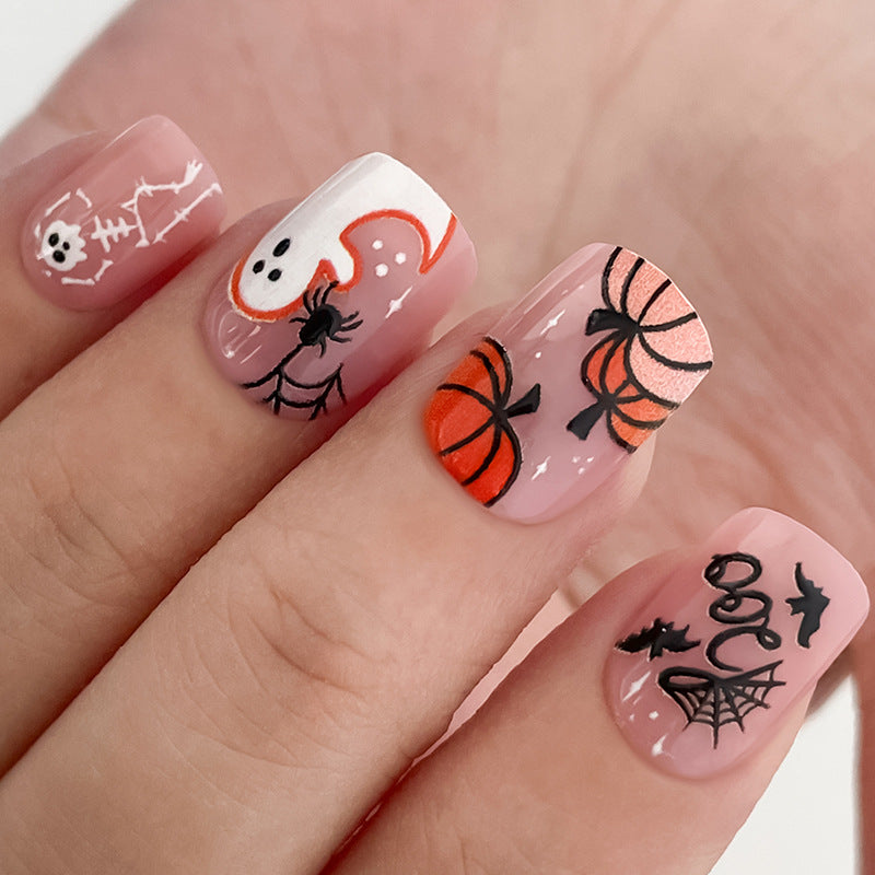 Themed Decorative Press-On Nail Set Stornfield