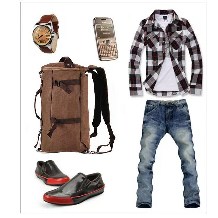 Multi-Functional Waterproof Duffle Backpack