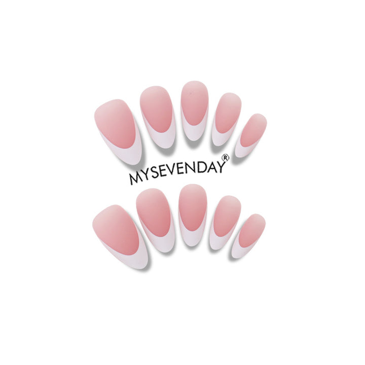 Elegant French Tip Nail Set Stornfield