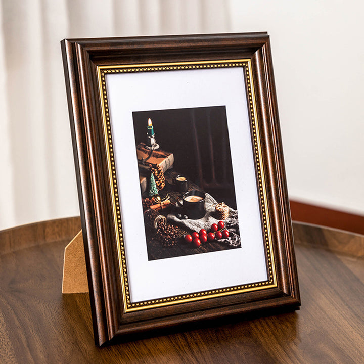 Rustic Wooden Photo Frame for Home Decor