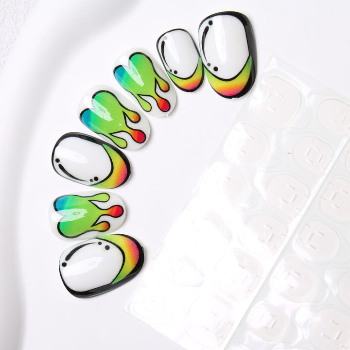 Artistic Abstract Nail Art Stornfield