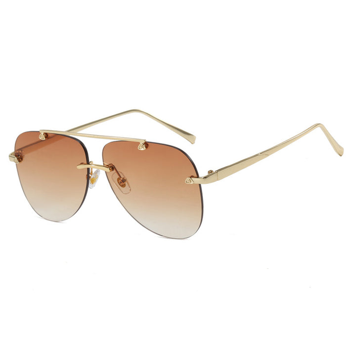 Women's elegant pilot sunglasses with UV protection and reflective lenses Stornfield