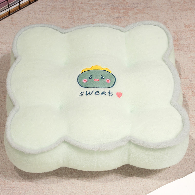 Plush pillow with animal-friendly design Stornfield