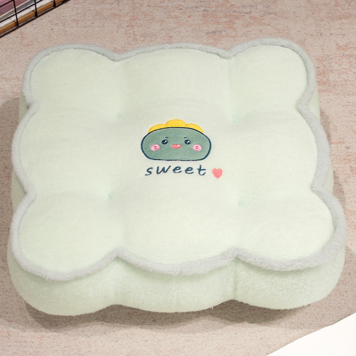 Plush pillow with animal-friendly design Stornfield
