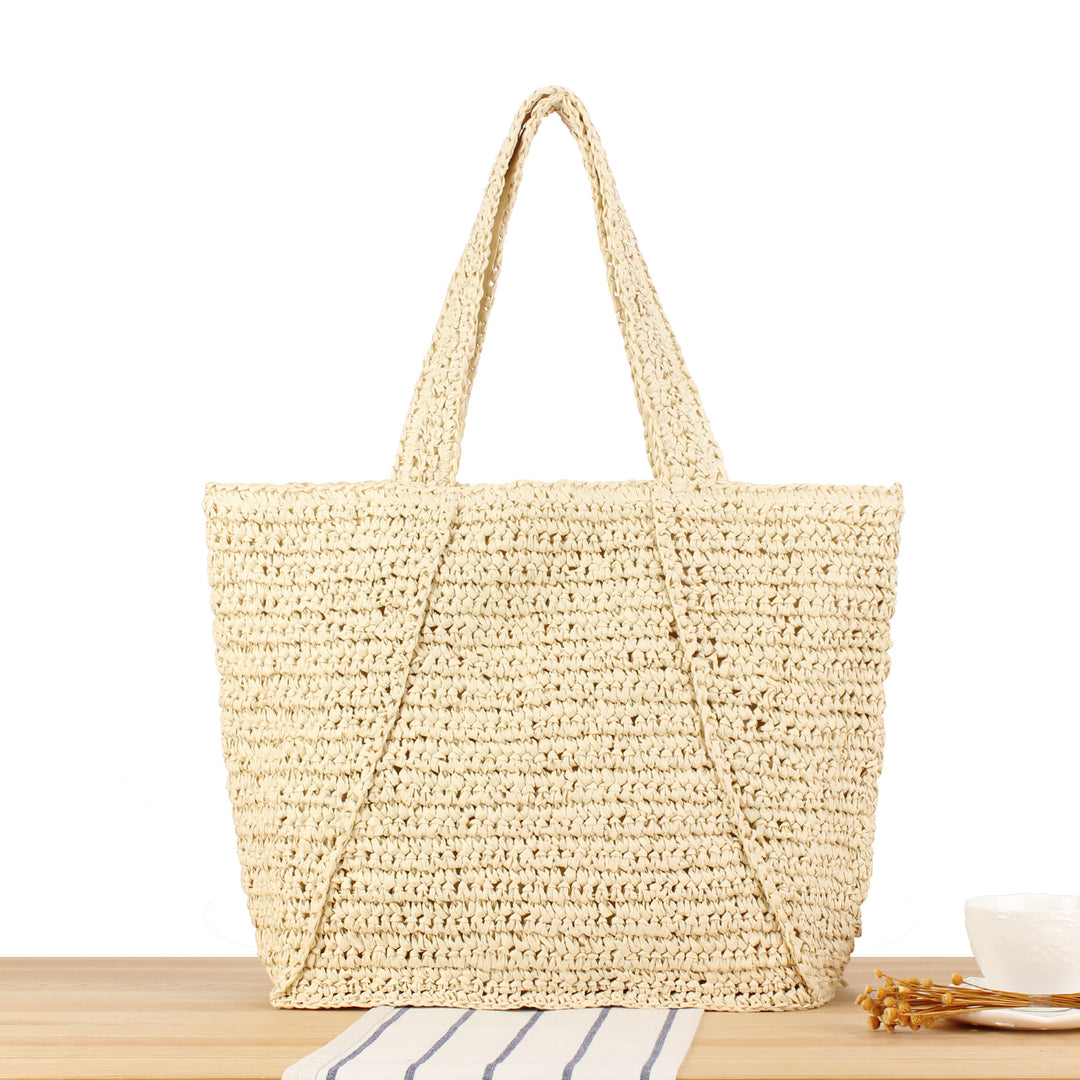 Generous Tote Bag Made from Handcrafted Natural Material Stornfield