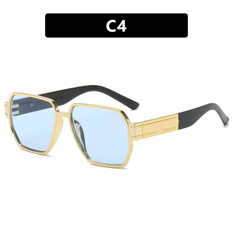 Ladies elegant sunglasses with striking geometric frame Stornfield