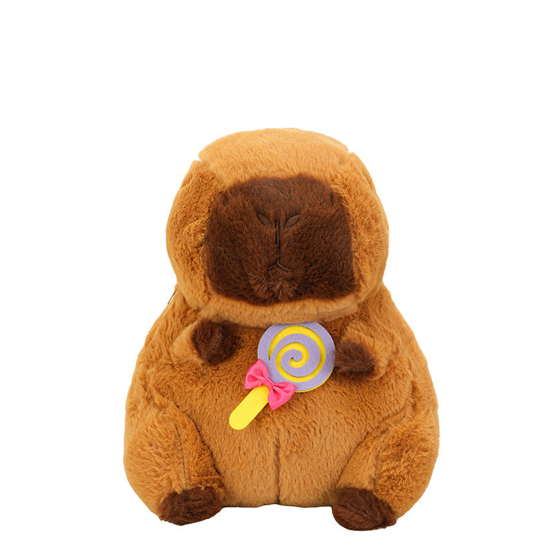 Stuffed animal with lollipop application Stornfield