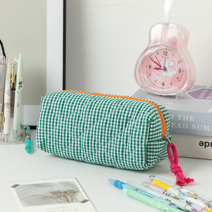 Quilted Zippered Pencil Case Stornfield
