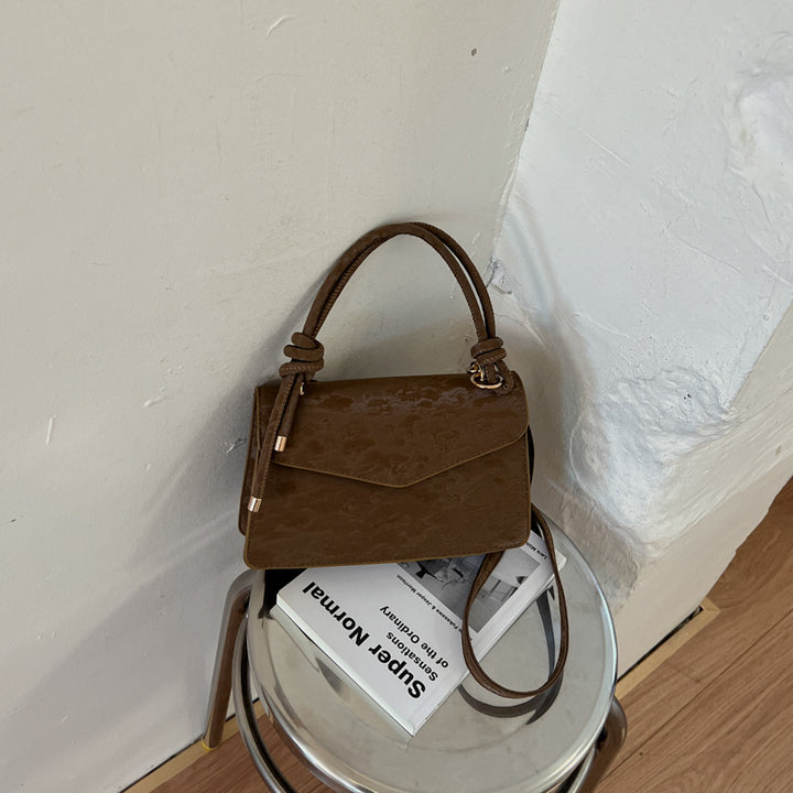 Elegant Floral Embossed Handbag