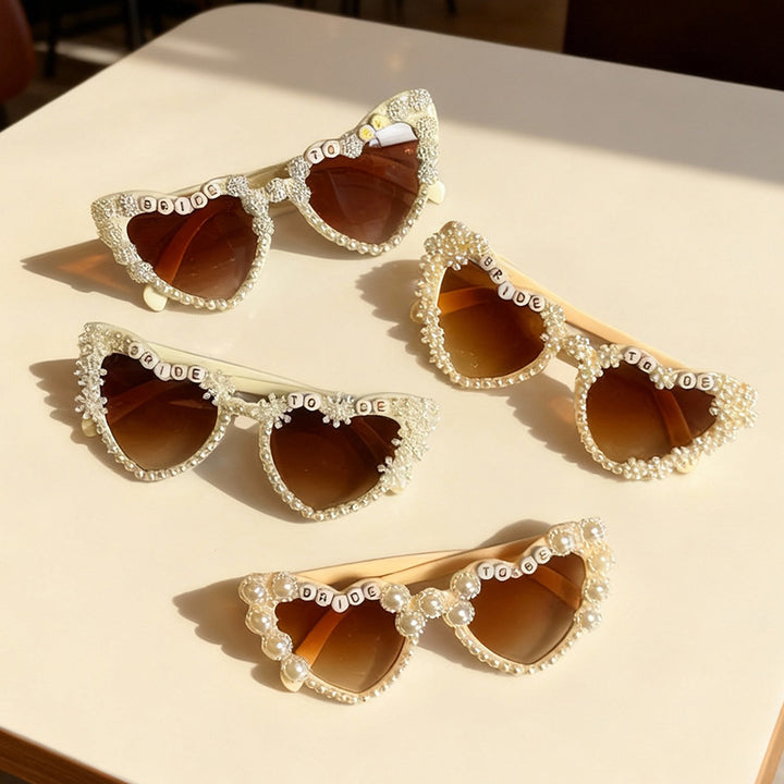 Decorative Heart-Shaped Bride-To-Be Sunglasses Stornfield