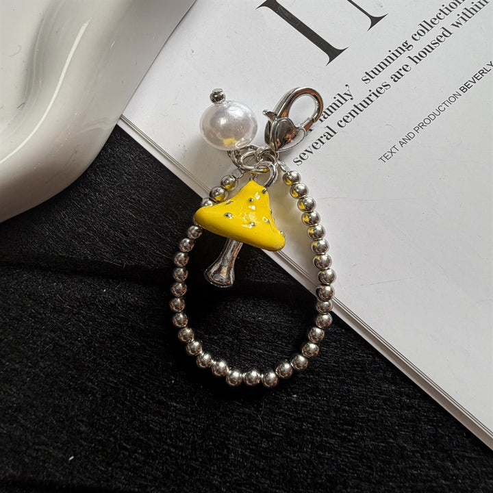 Decorative Mushroom Charm Keychain Stornfield