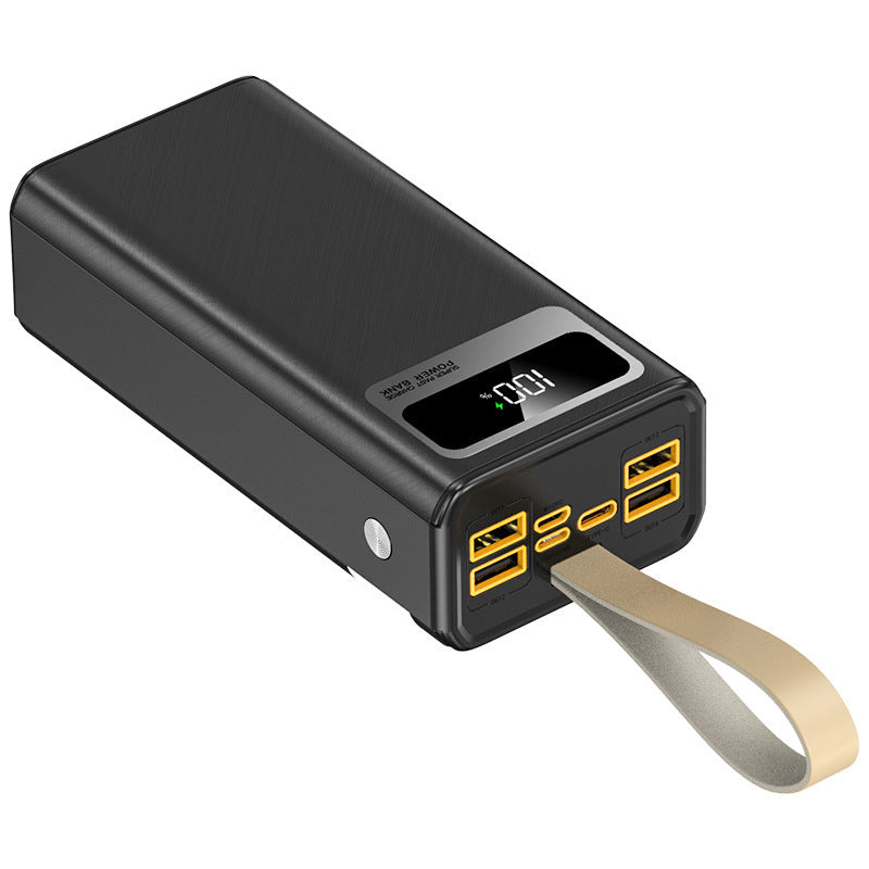 Portable power bank with intelligent LED charging status display and multi-USB ports Stornfield