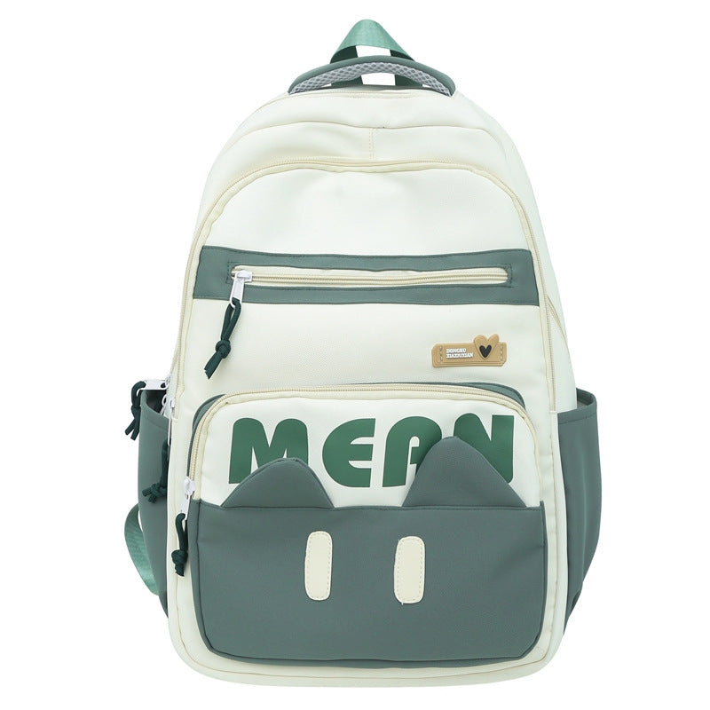 Cute Cat Ears School Backpack Stornfield