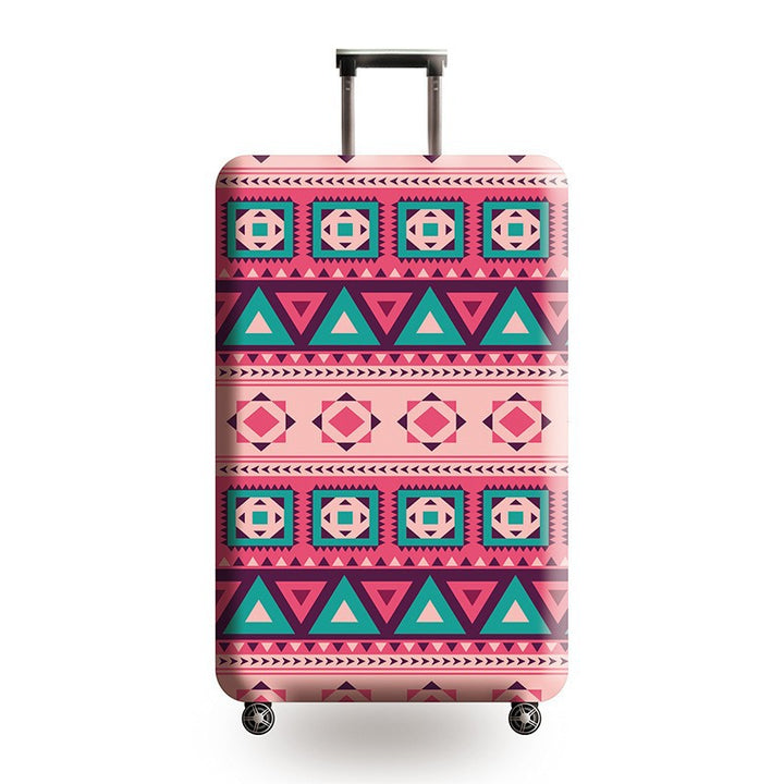 Women's Hard Shell Suitcase with Ethnic Pattern Stornfield